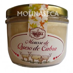 ROSARA Mousse de Queso de cabra frasco 125 grs